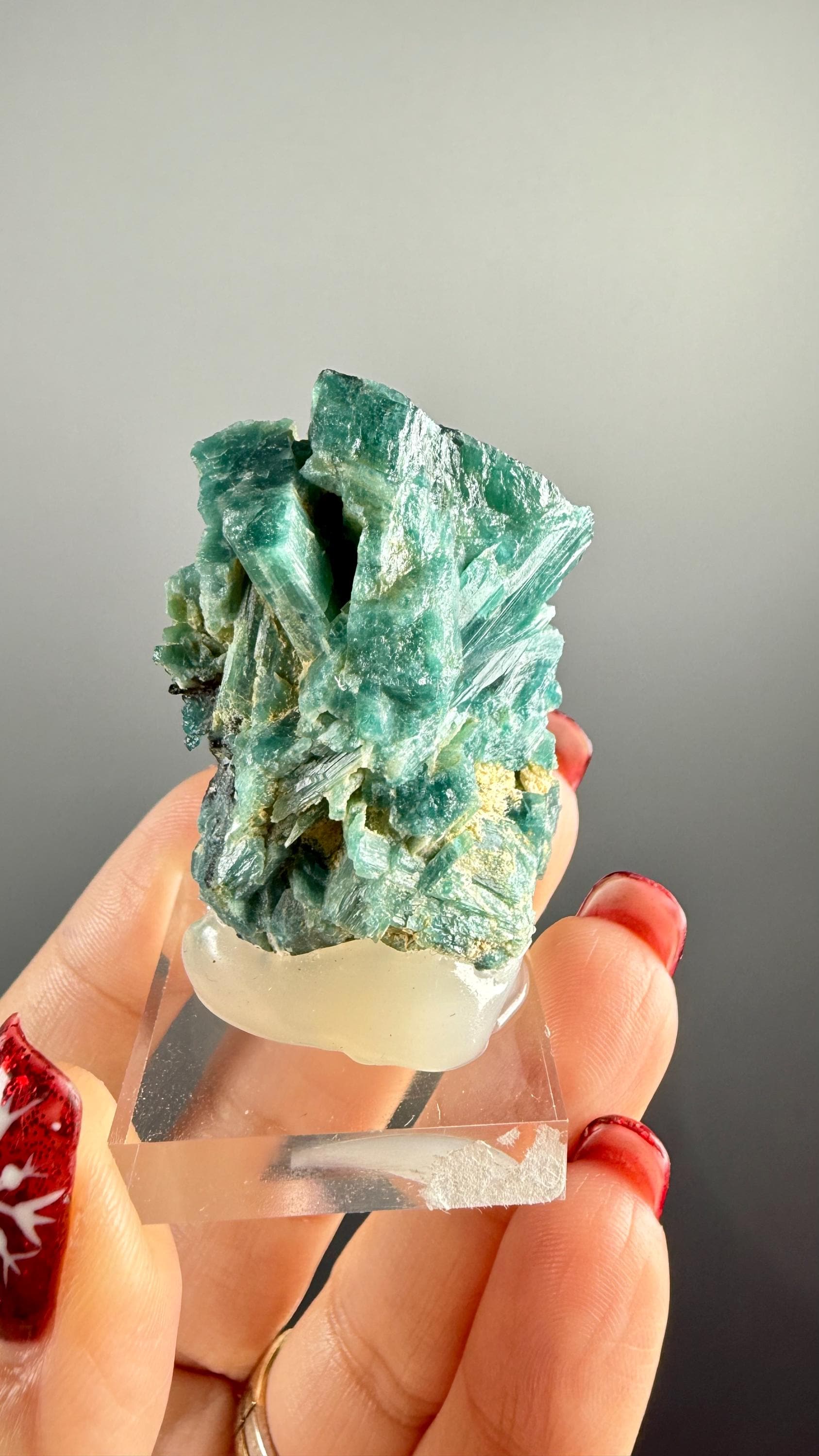 Blue Grandidierite Crystal Specimen