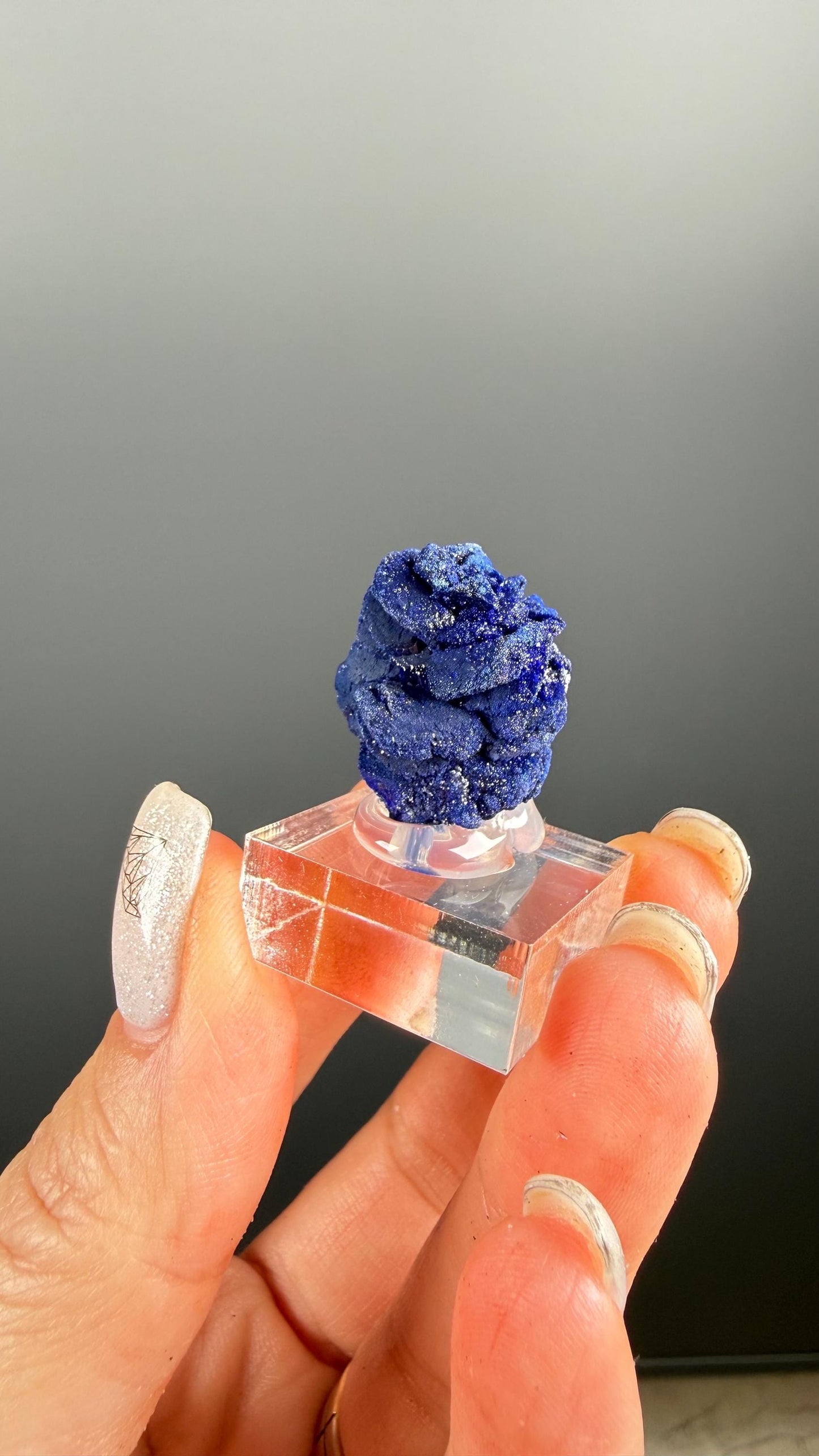 Blue Azurite Crystal