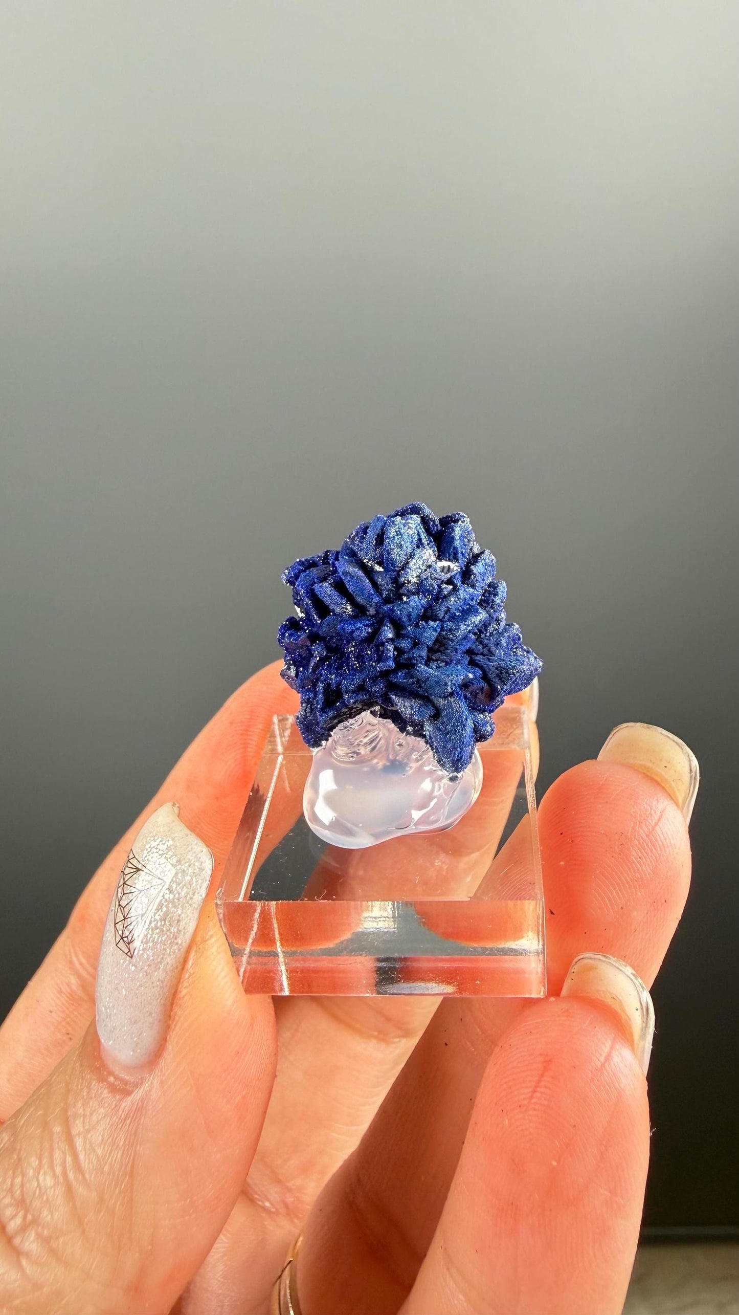 Blue Azurite Crystal