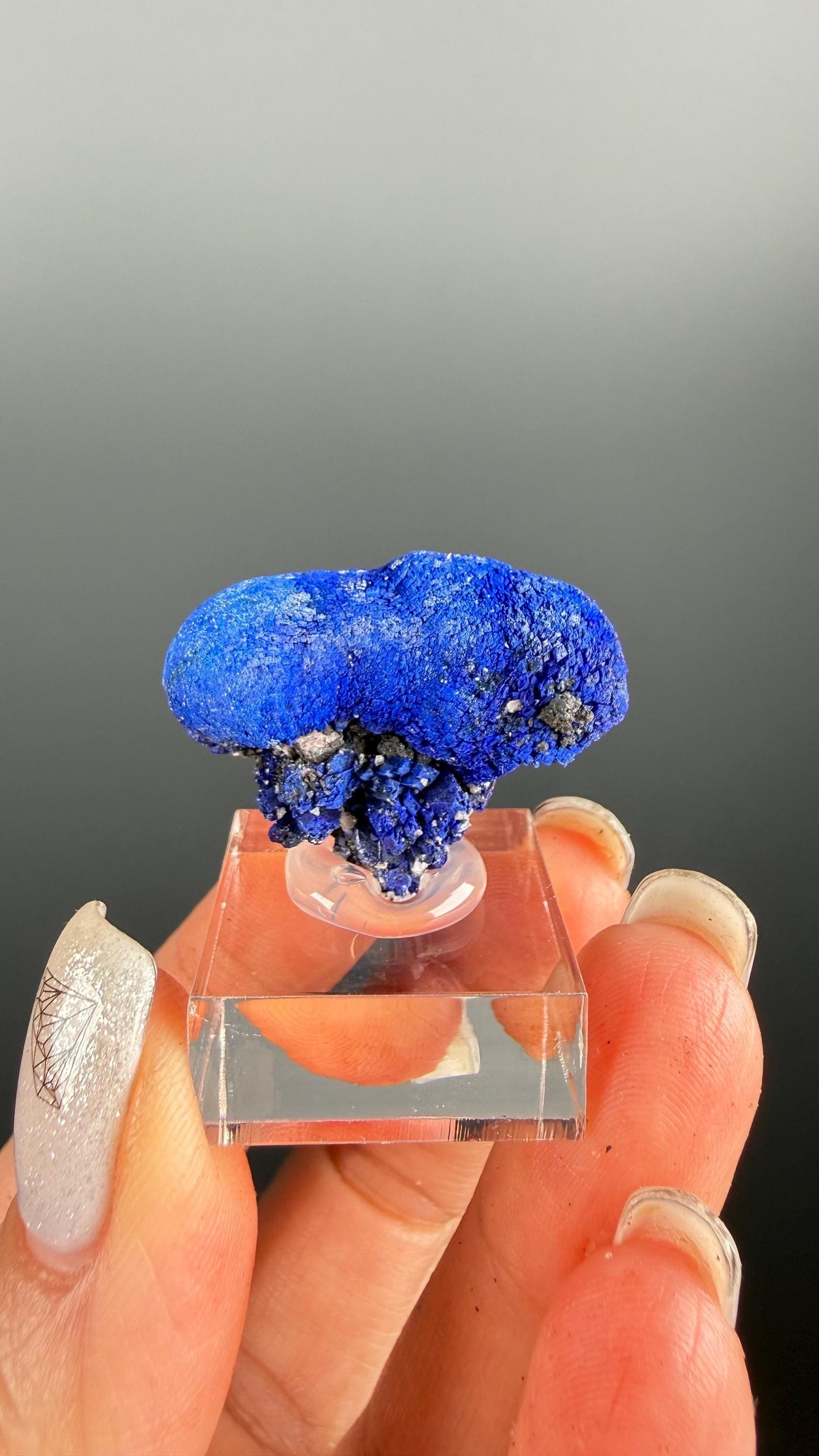 Blue Azurite Crystal