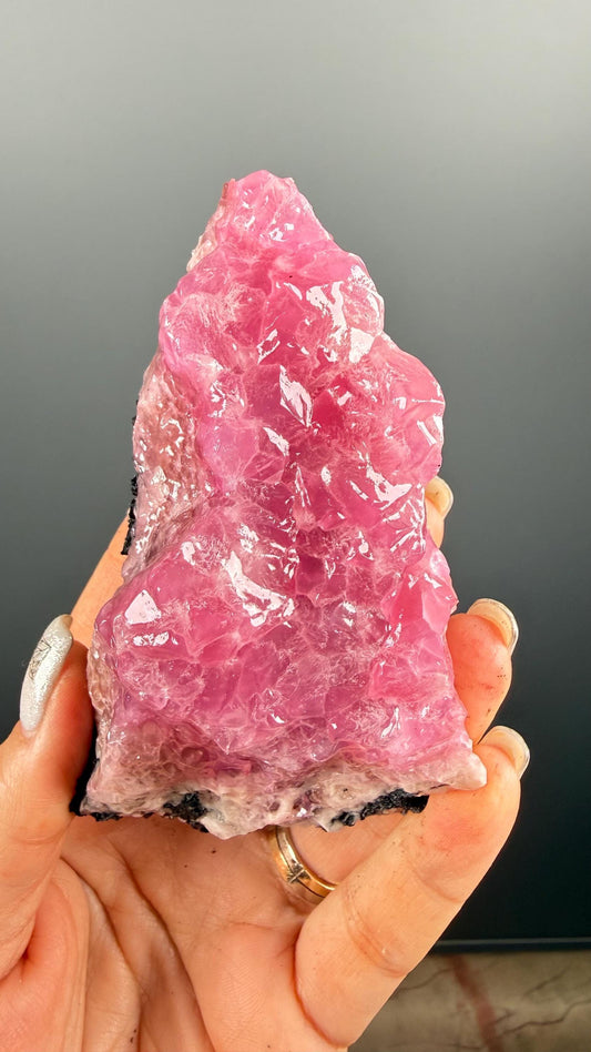 Pink Cobalto Calcite from Morocco
