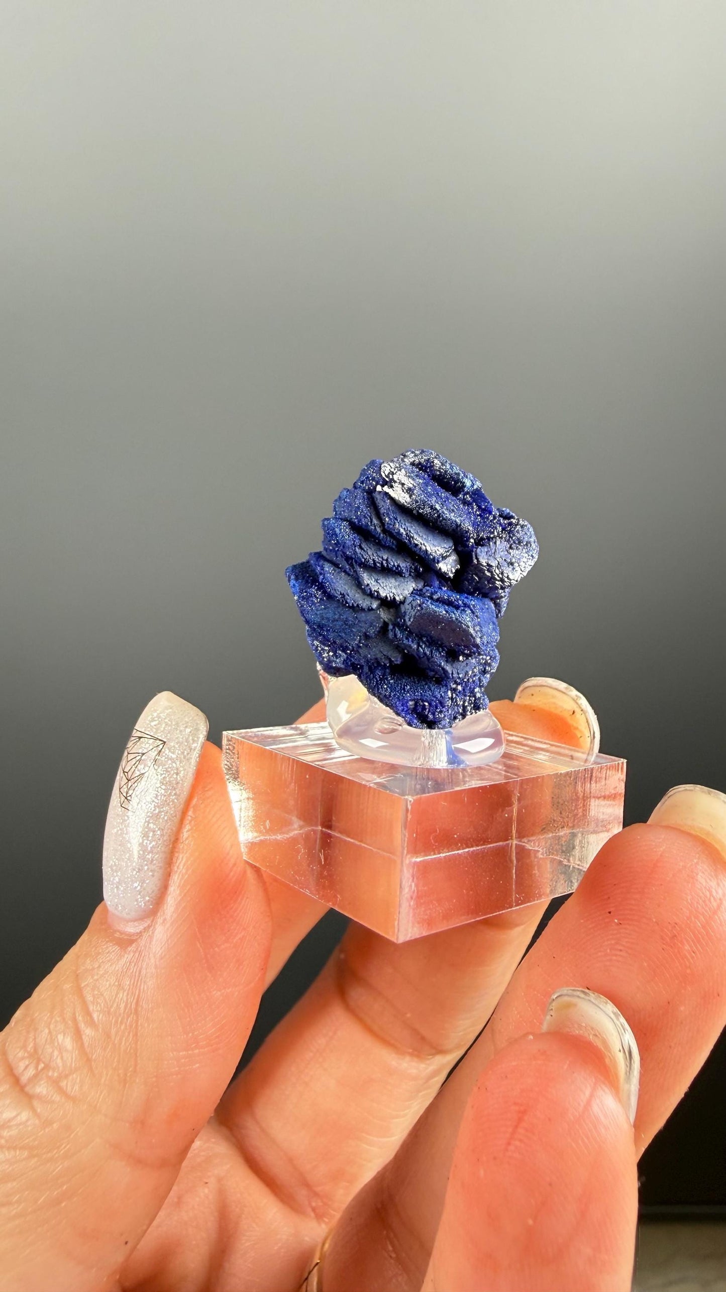 Blue Azurite Crystal
