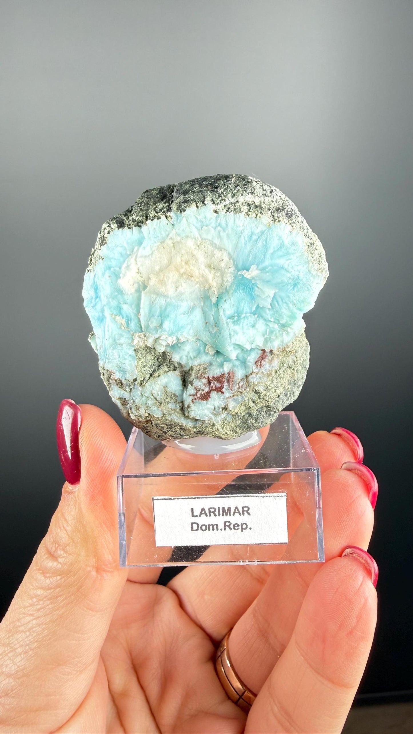 Raw Larimar Crystal