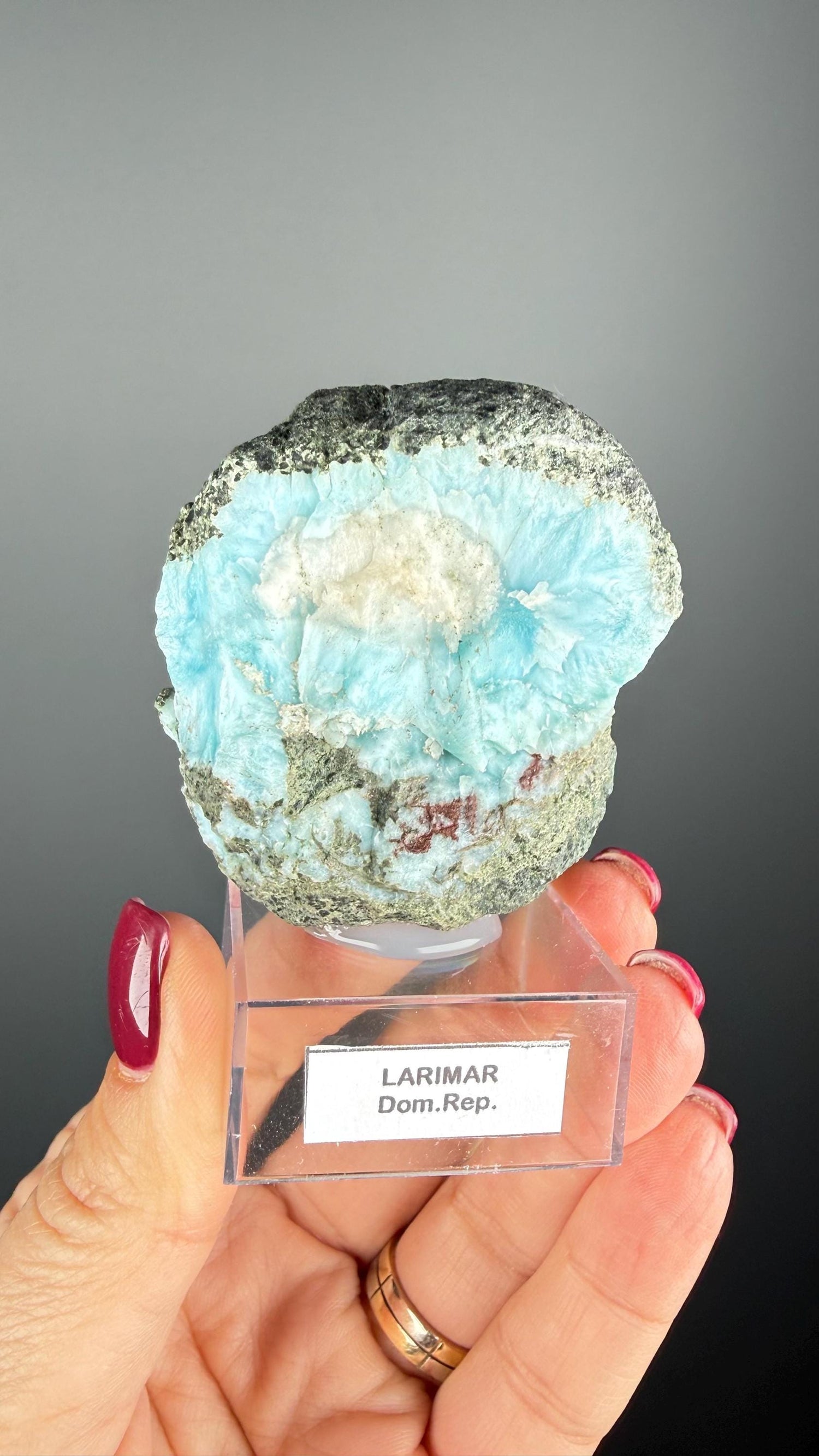 Raw Larimar Crystal