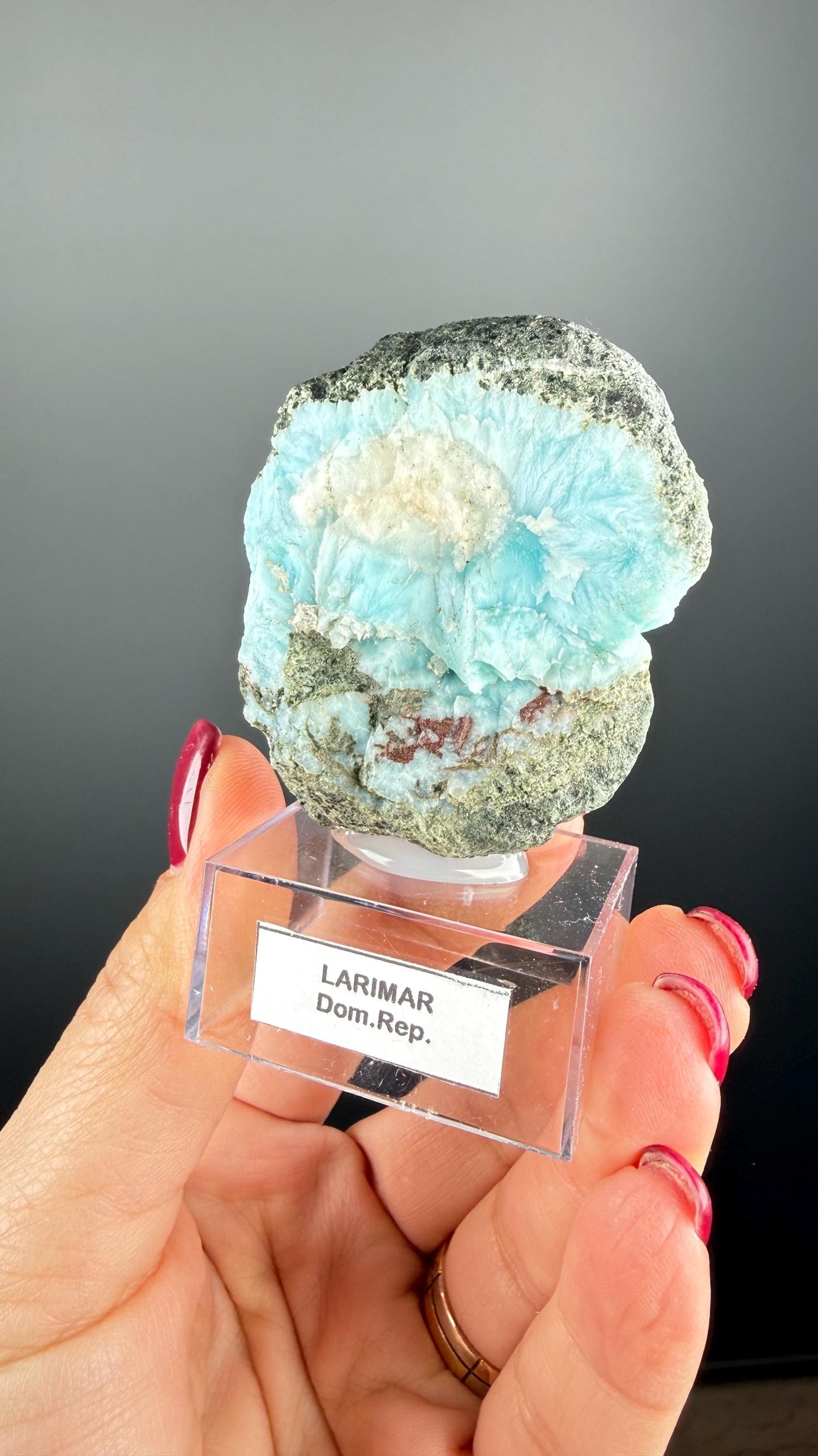 Raw Larimar Crystal