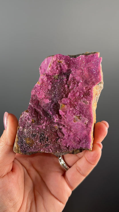 Pink Cobalto Calcite Crystal