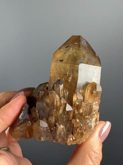 Pure Solar Energy: Natural Kundalini Citrine from the Congo