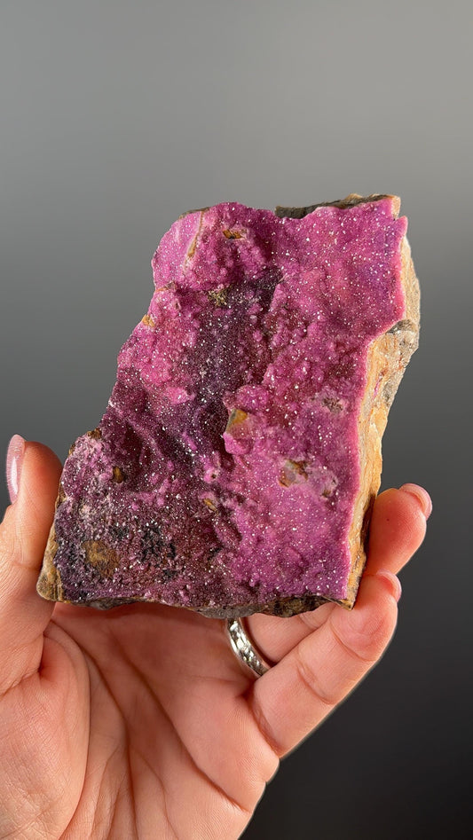 Pink Cobalto Calcite Crystal