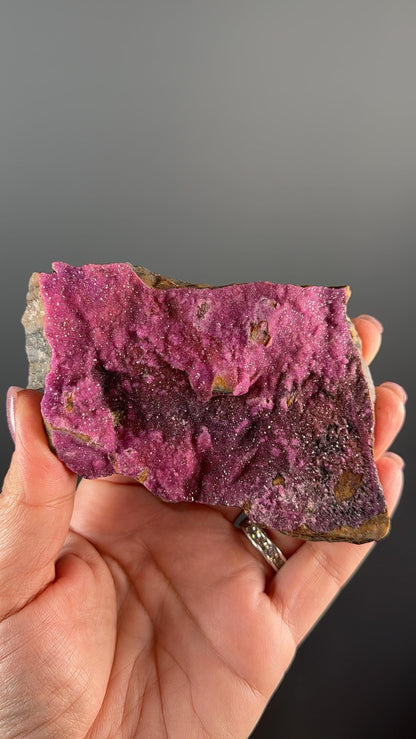 Pink Cobalto Calcite Crystal