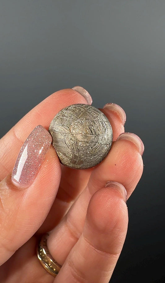 Genuine Muonionalusta Meteorite Sphere