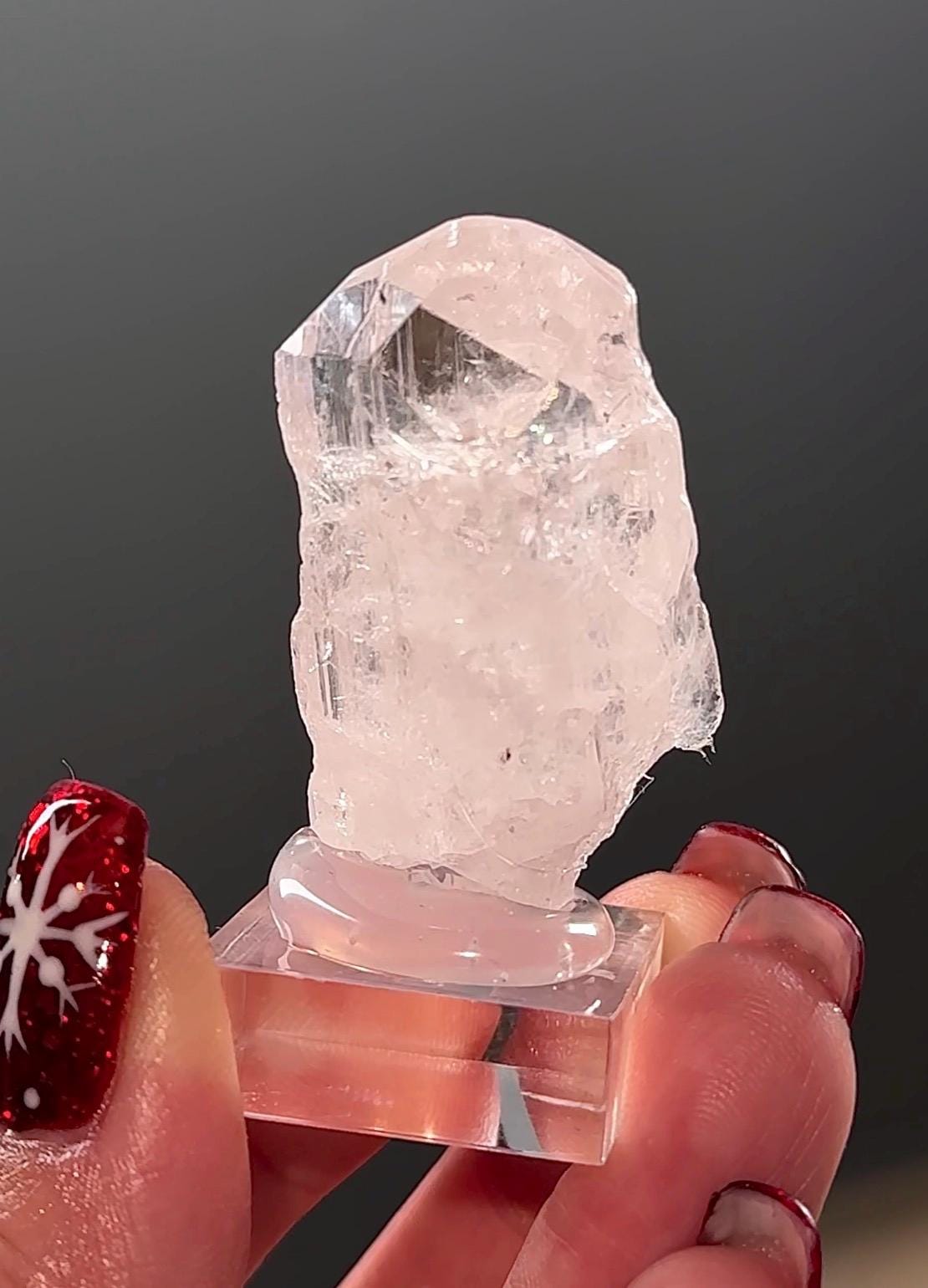 Pink Danburite Crystal