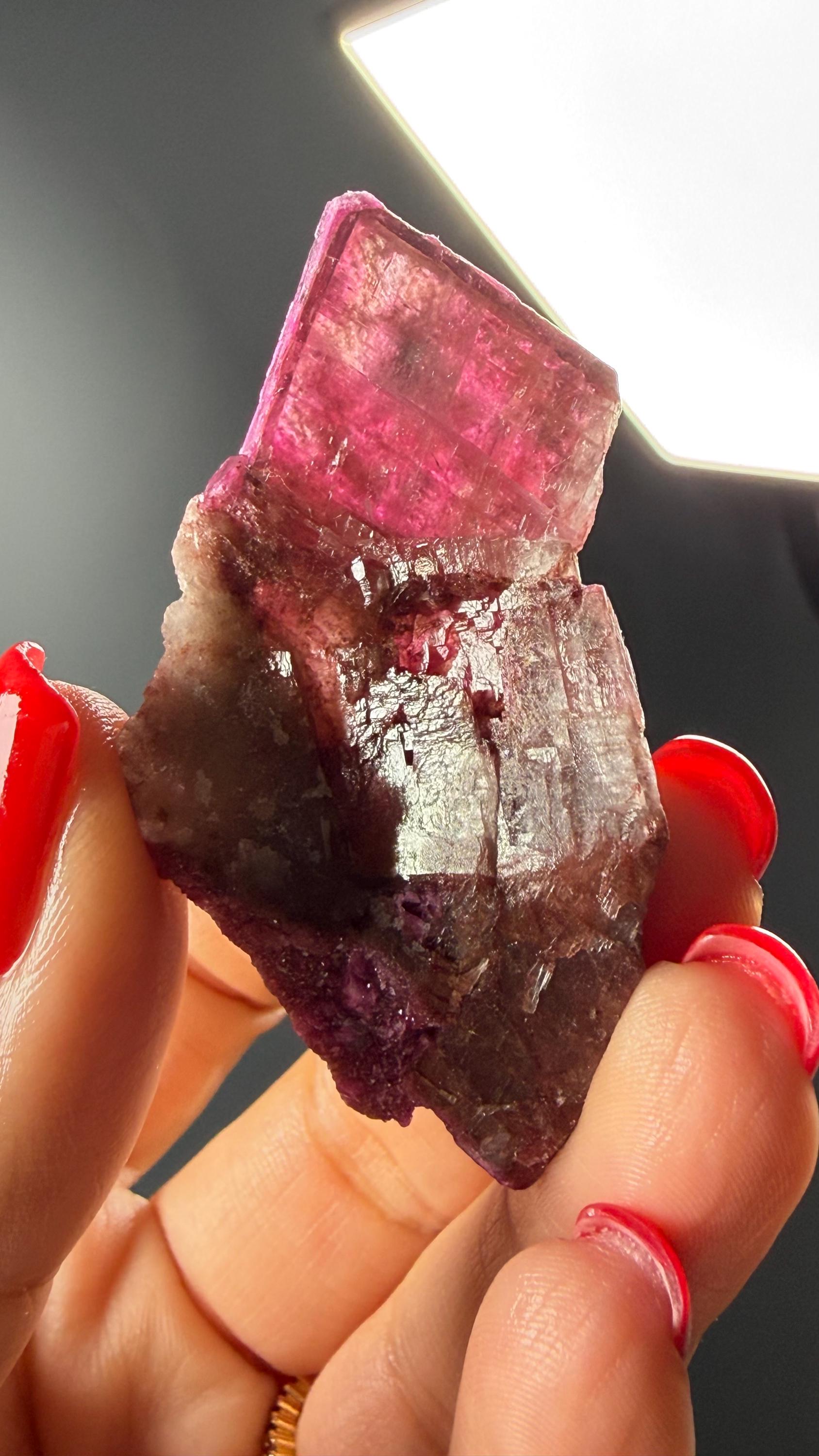 Pink Cobalto with Dolomite Mineral Specimen