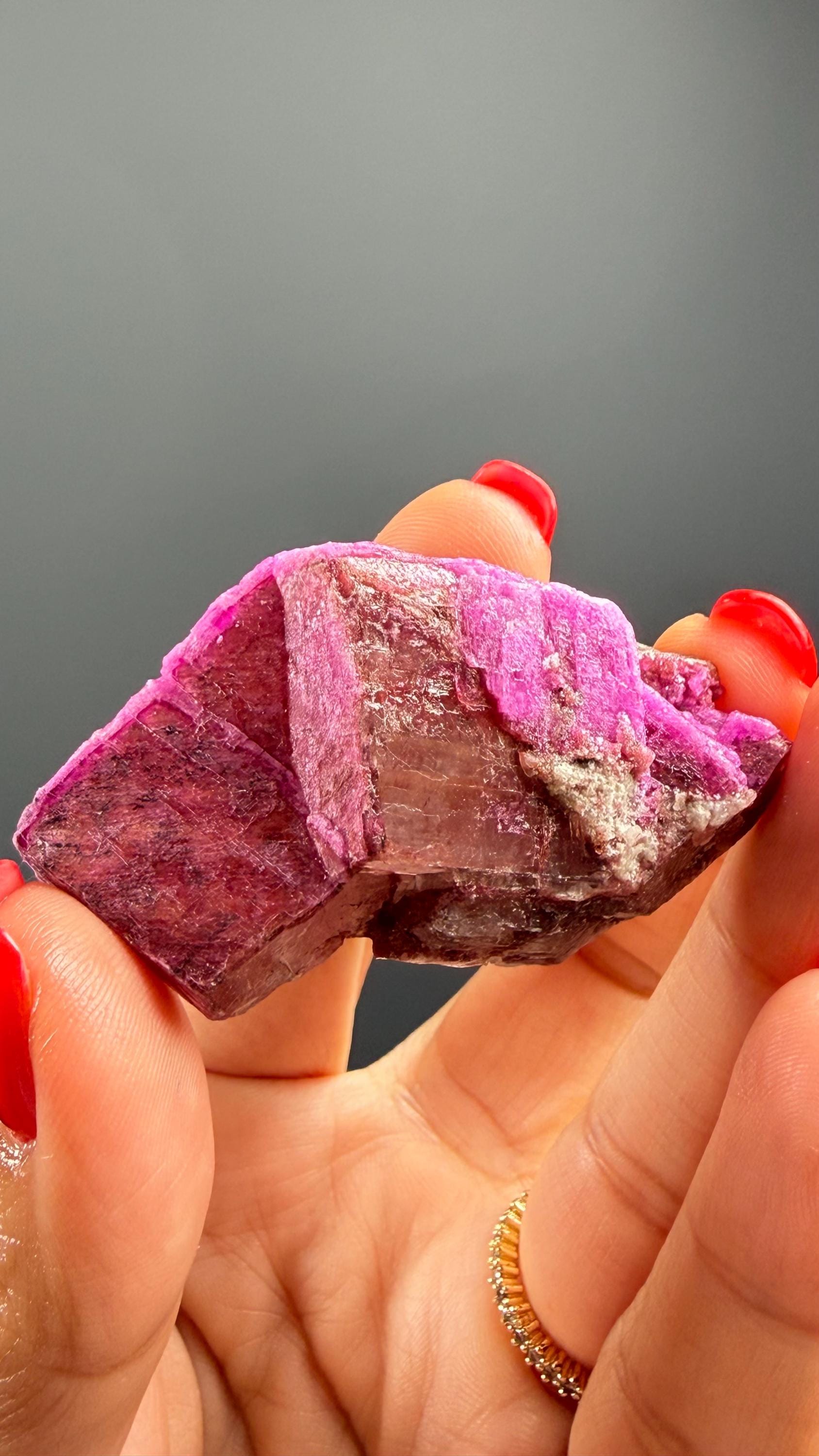 Pink Cobalto with Dolomite Mineral Specimen