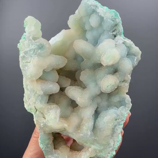 Druzy Chalcedony Stalactite Crystal