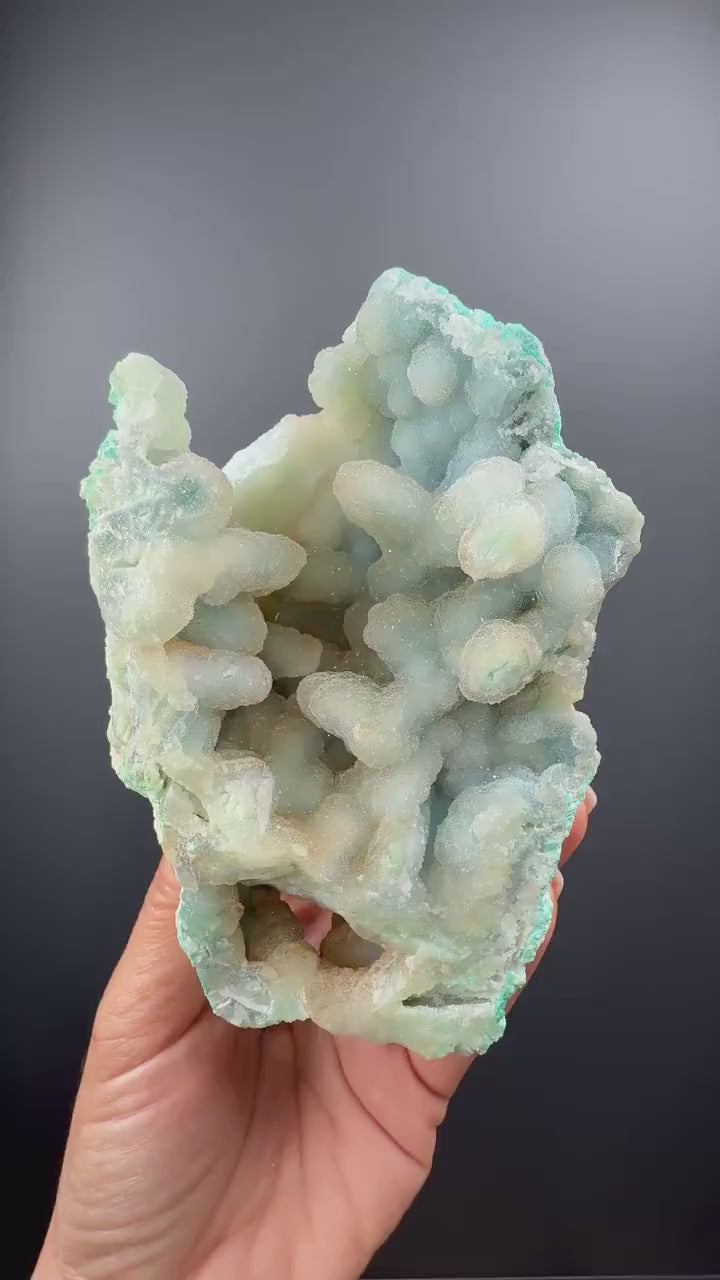 Druzy Chalcedony Stalactite Crystal