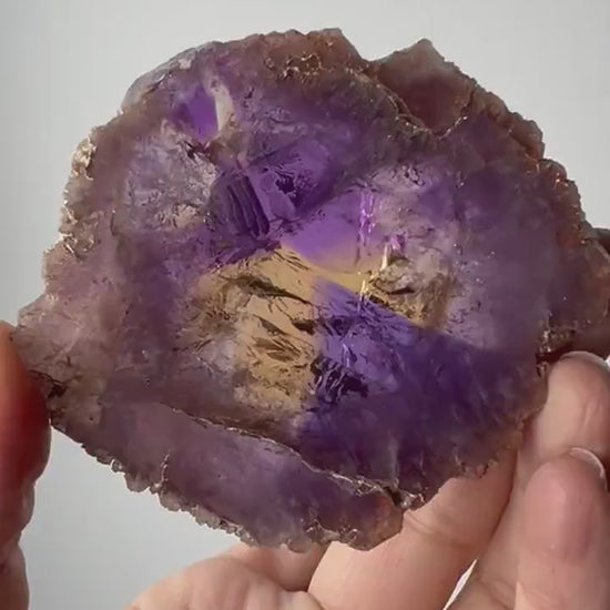 Gemmy Ametrine Crystal Cluster, Ametrine  Crystal from Bolivia