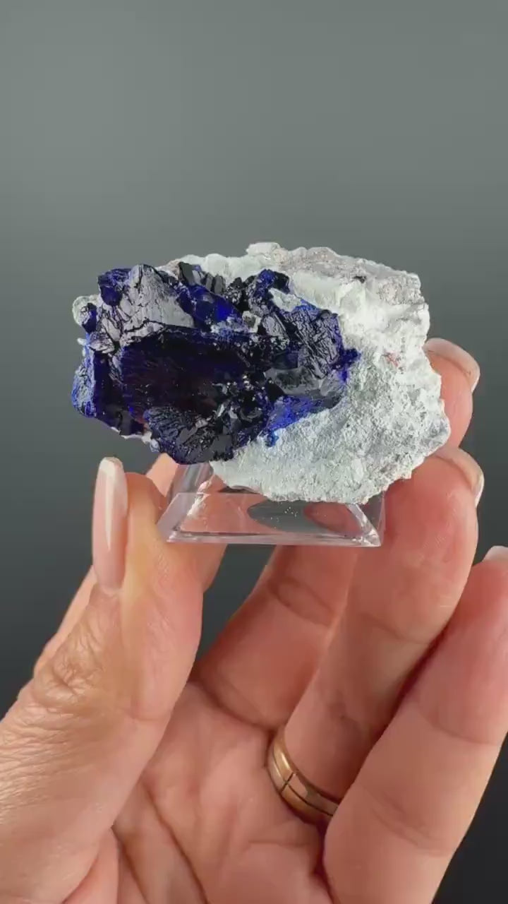 Stunning Piece! Natural Azurite Crystal