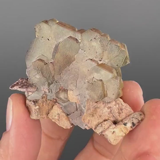Gemmy Golden Yellow Barite Crystals  from Peru, Golden  Barite Crystal