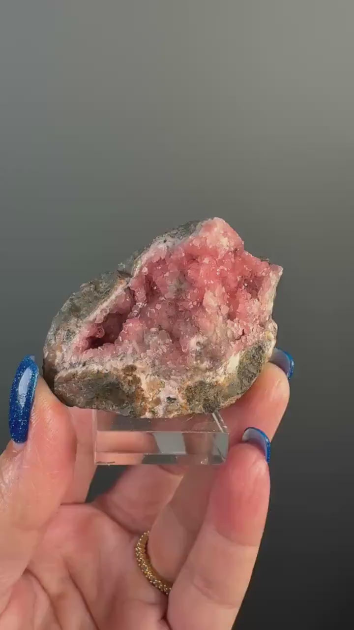 For Collection! Pink Rhodocrosite Mineral