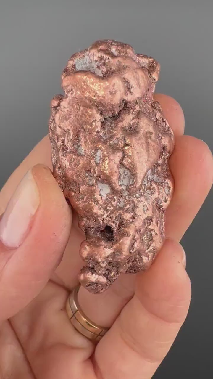 Native Vein Copper, Natural Copper from Michigan,Copper Nuggets, Copper Metal