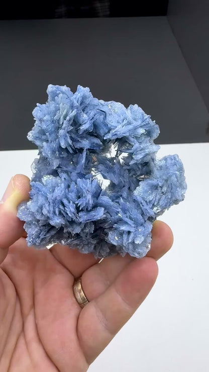 Blue Barite Crystal