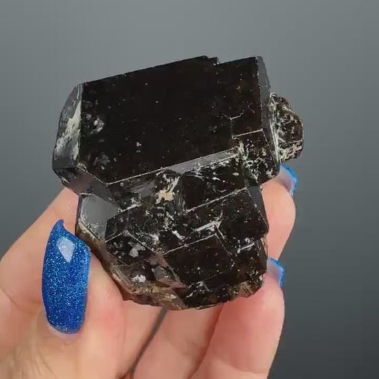 Chocolate Andradite Garnet Crystal Specimen