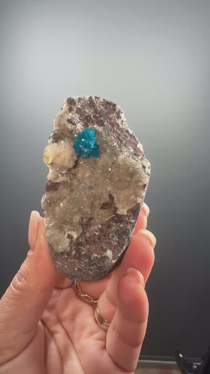 Beautiful Cavansite Mineral Specimen , Naturel Cavansite Crystal