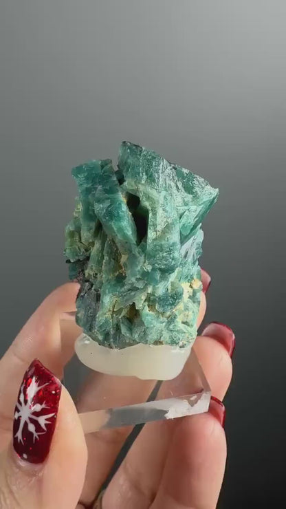 Blue Grandidierite Crystal Specimen