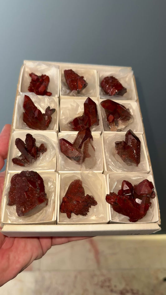 Chocolate Quartz Crystal Lot