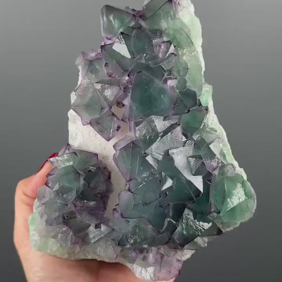 Perfect Piece! Octahedral De An Fluorite Specimen