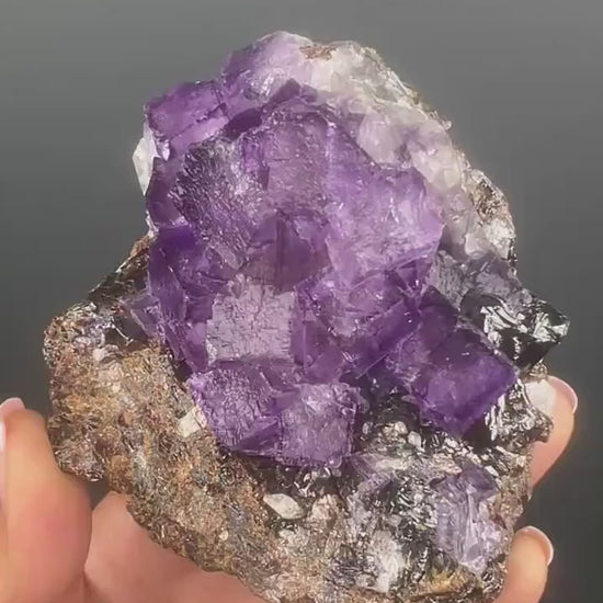 Favourite Piece! Fluorite with Sphalerite from Elmwood Mine, Tennessee