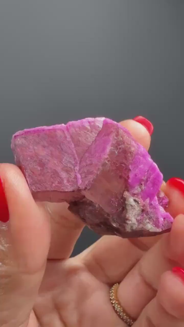 Pink Cobalto with Dolomite  Mineral Specimen