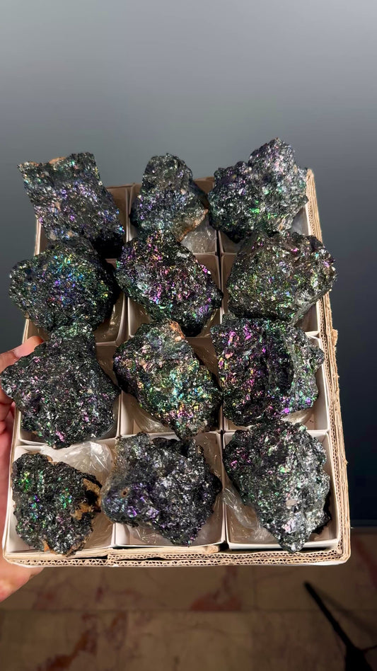 Rainbow Chalcocite with Bornite   Lot