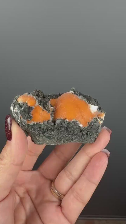 Thomsonite Balls with Quartz Specimen