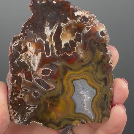 Beautiful Piece!Cubuk Agate Slab