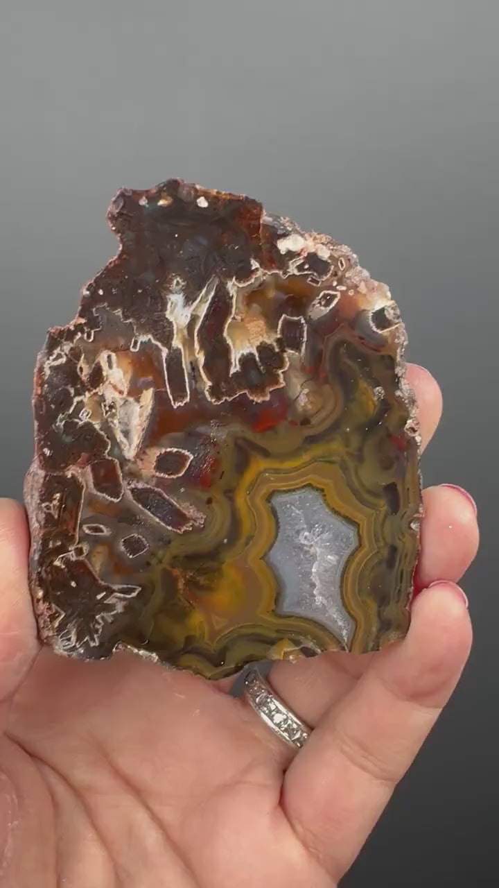 Beautiful Piece!Cubuk Agate Slab