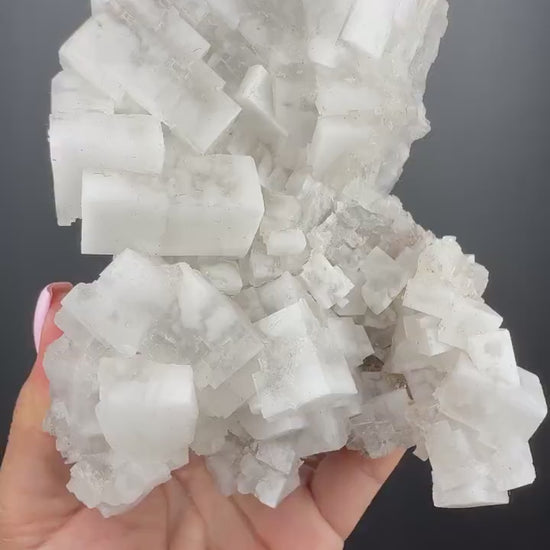 Big Size! White  Halite Mineral Specimen