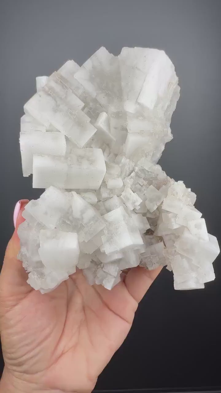 Big Size! White  Halite Mineral Specimen