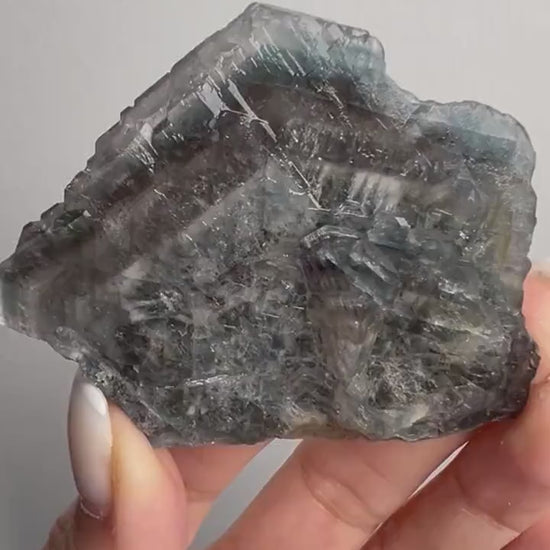 Amazing Piece! Blue Barite Crystals Cluster