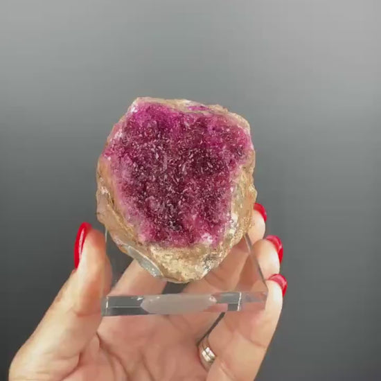 Pink Barite Crystal Specimen