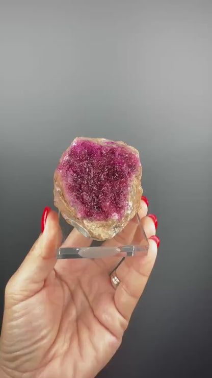 Pink Barite Crystal Specimen