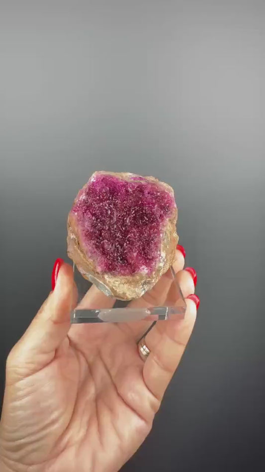 Pink Barite Crystal Specimen