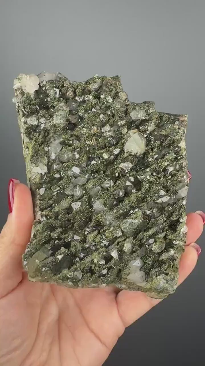 Green Forest  Epidote  Specimen, Forest Epidote