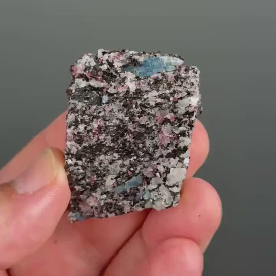 Amazing Piece for  Rare Blue Kyanite with Garnet  Mineral Specimen