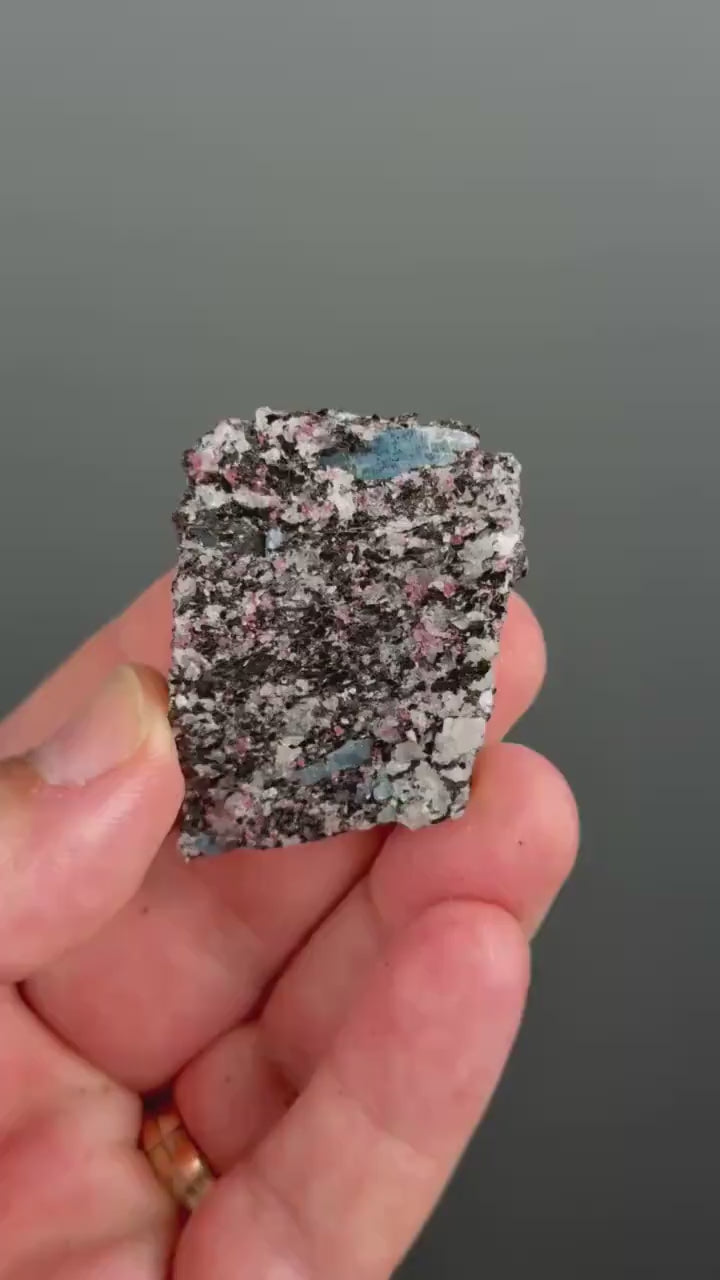 Amazing Piece for  Rare Blue Kyanite with Garnet  Mineral Specimen