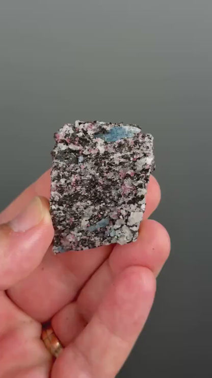 Amazing Piece for  Rare Blue Kyanite with Garnet  Mineral Specimen
