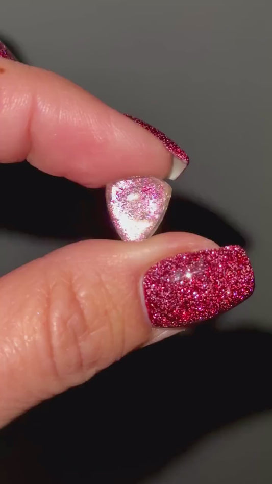 Covellite in Quartz from Brazil