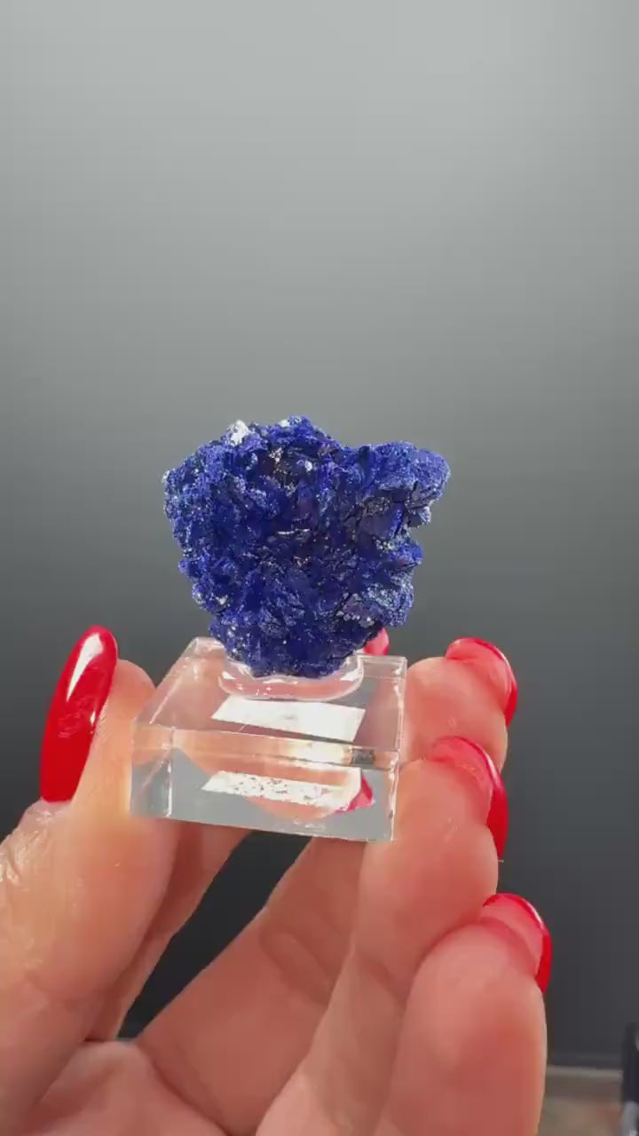 Blue Azurite Crystal