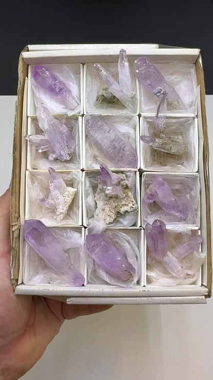 Vera Cruz Amethyst Crystal Lot