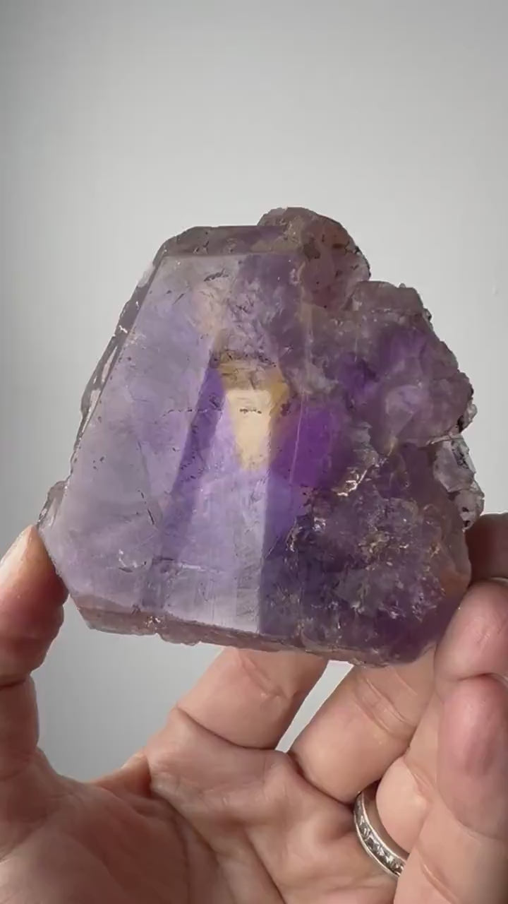 Gemmy Ametrine Crystal Cluster, Ametrine  Crystal from Bolivia